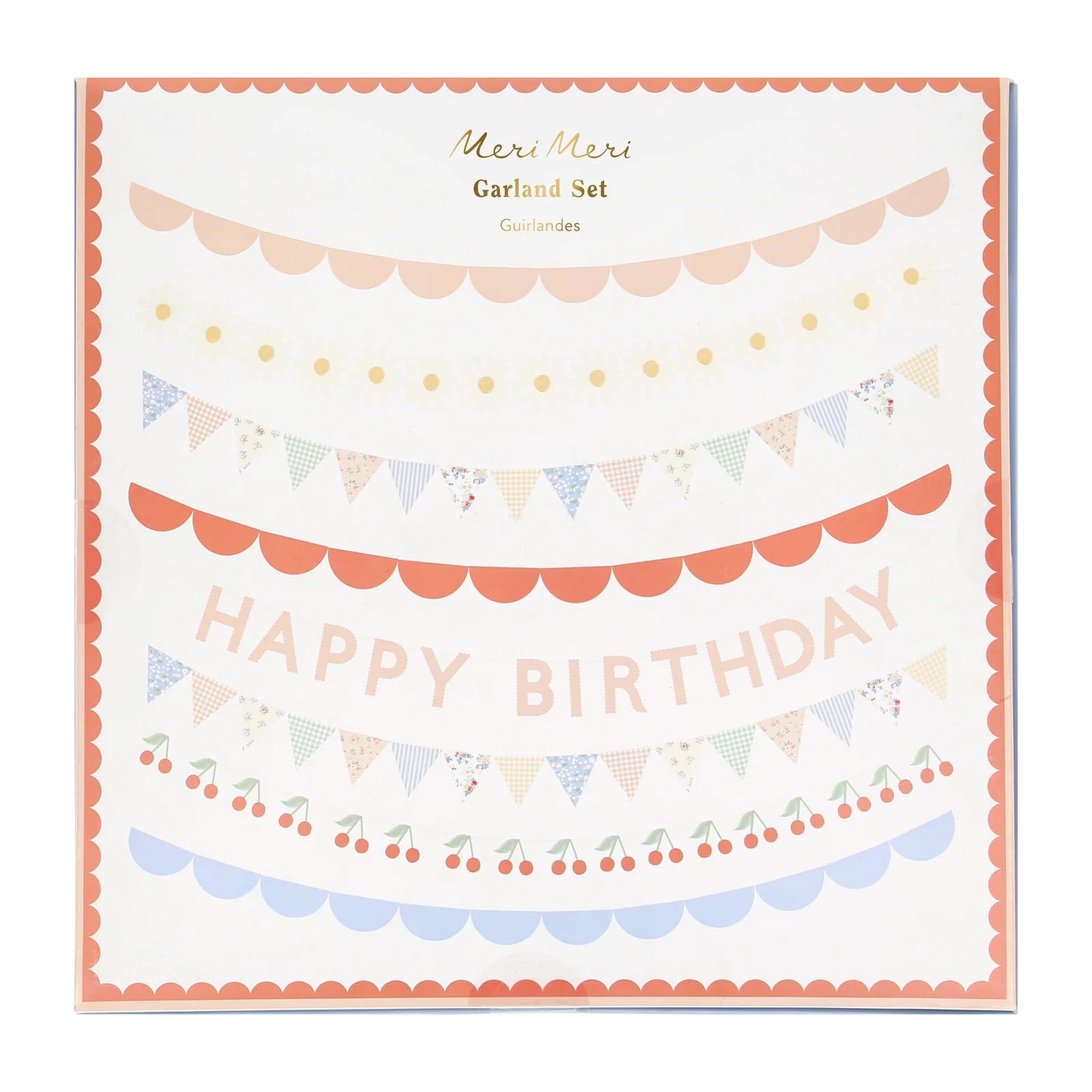 Patchwork Garland Set | Set of 8