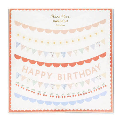 Patchwork Garland Set | Set of 8