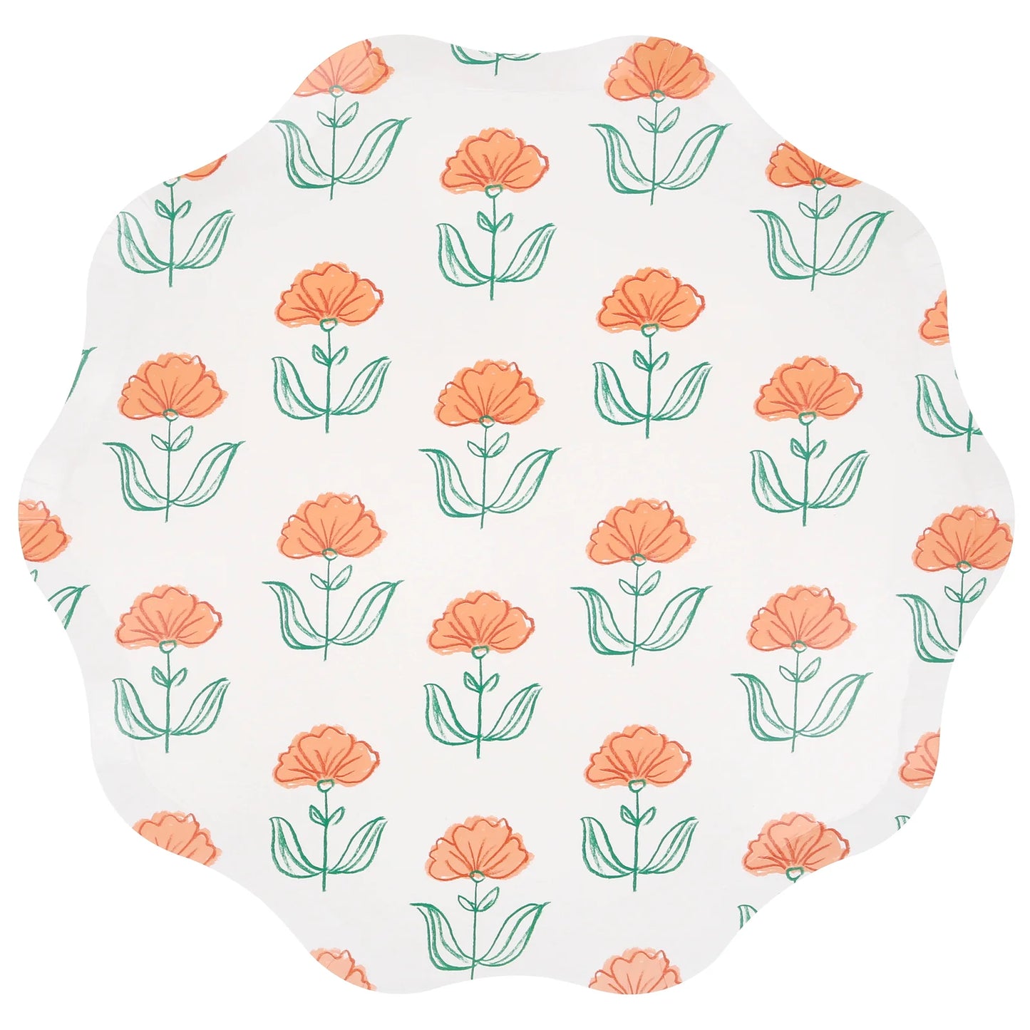 Flora Side Plates | Pack of 8