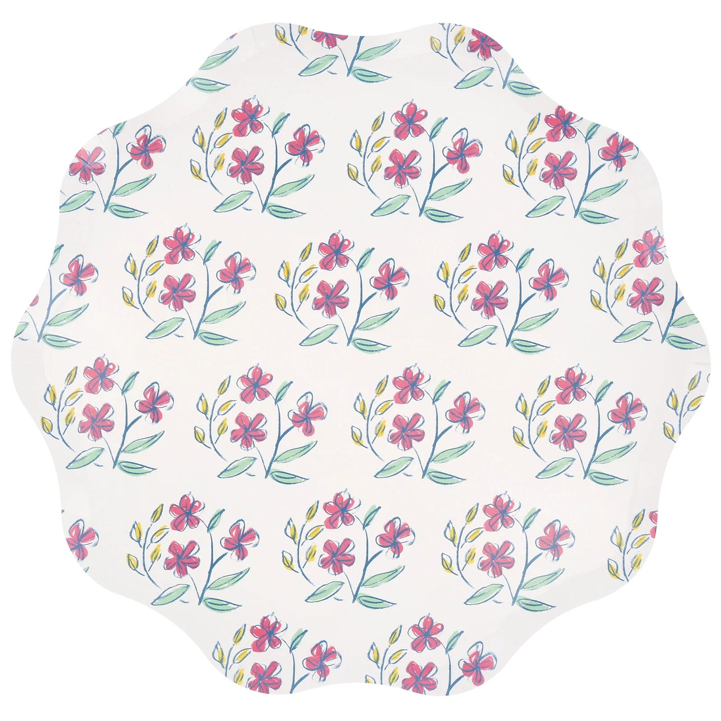 Flora Dinner Plates | Pack of 8