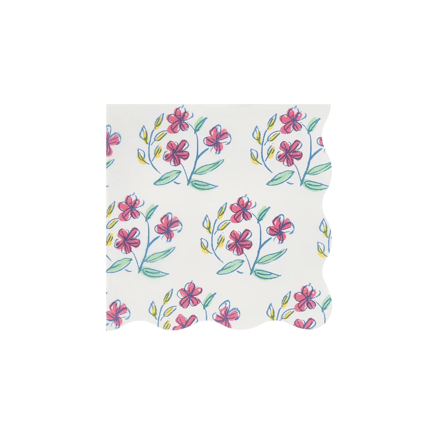 Flora Large Napkins | Pack of 16