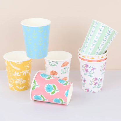 Flora Cups | Pack of 8