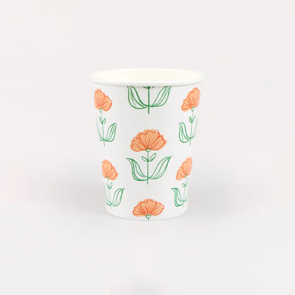 Flora Cups | Pack of 8