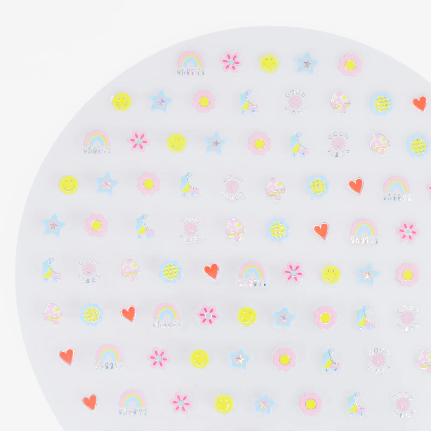 Groovy Nail Stickers | Pack of 200
