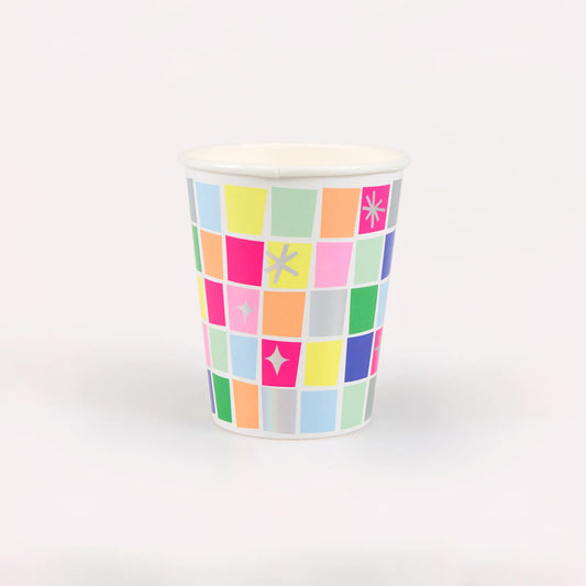 Disco Ball Cups | Pack of 8