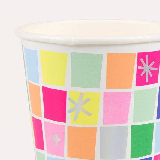 Disco Ball Cups | Pack of 8