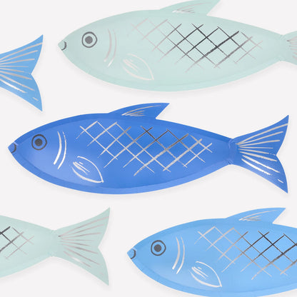 Fish Plates | Pack of 8