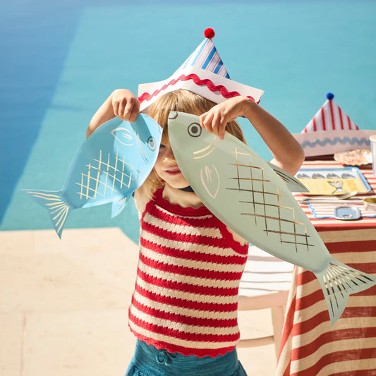 Fish Plates | Pack of 8