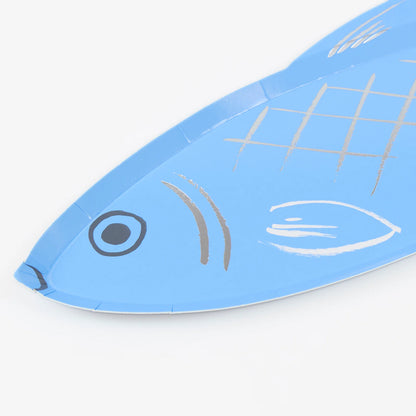 Fish Plates | Pack of 8