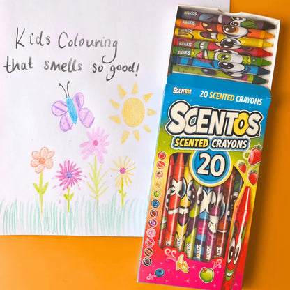 Scented 20 Crayons