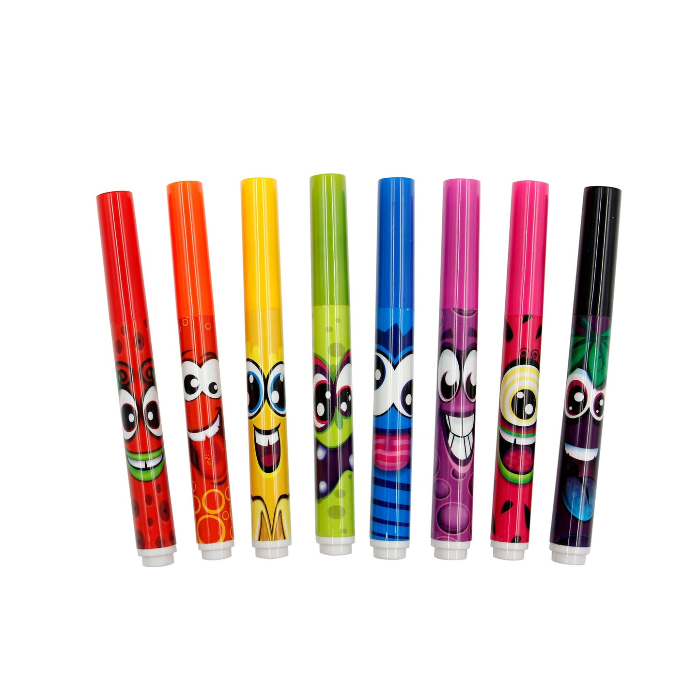 Scented 8 Funny Face Markers