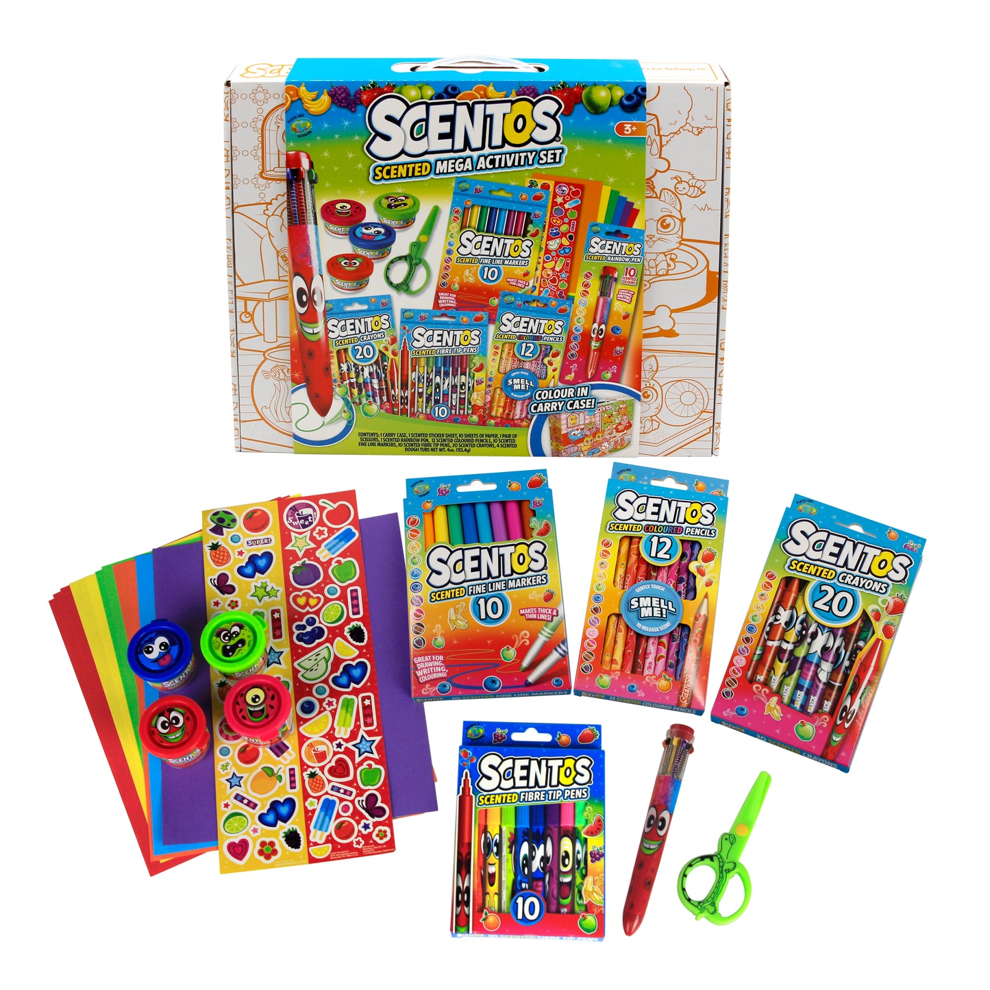 Scentos Mega Stationery Set