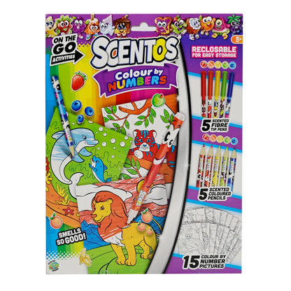 Scentos On The Go Colour By Numbers