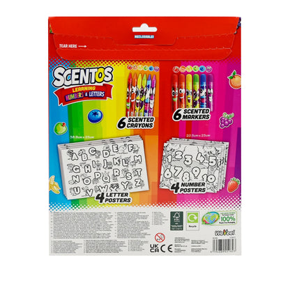 Scentos On The Go Learning Numbers & Letters
