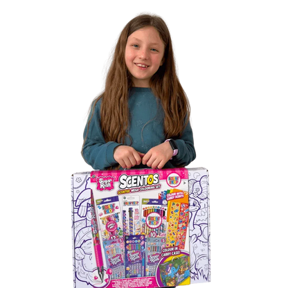 Scentos Sugar Rush Sweet Shop Mega Colouring Set
