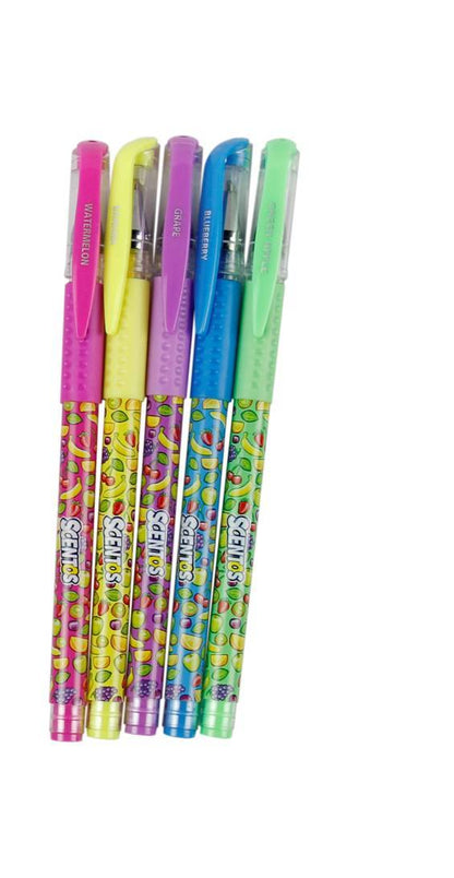 Scented 5 Neon Gel Pens