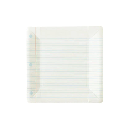 Occasions By Shakira - Back To School Notebook Paper Plate