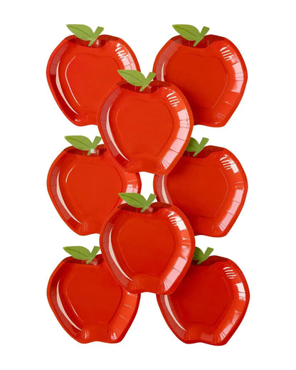 Apple Shaped Paper Plate
