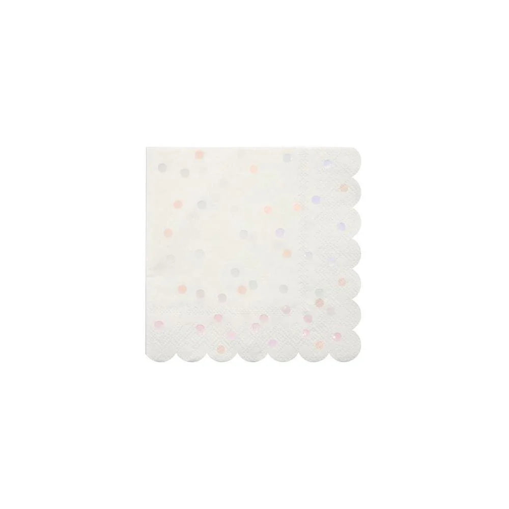 Iridescent Spots Small Napkins