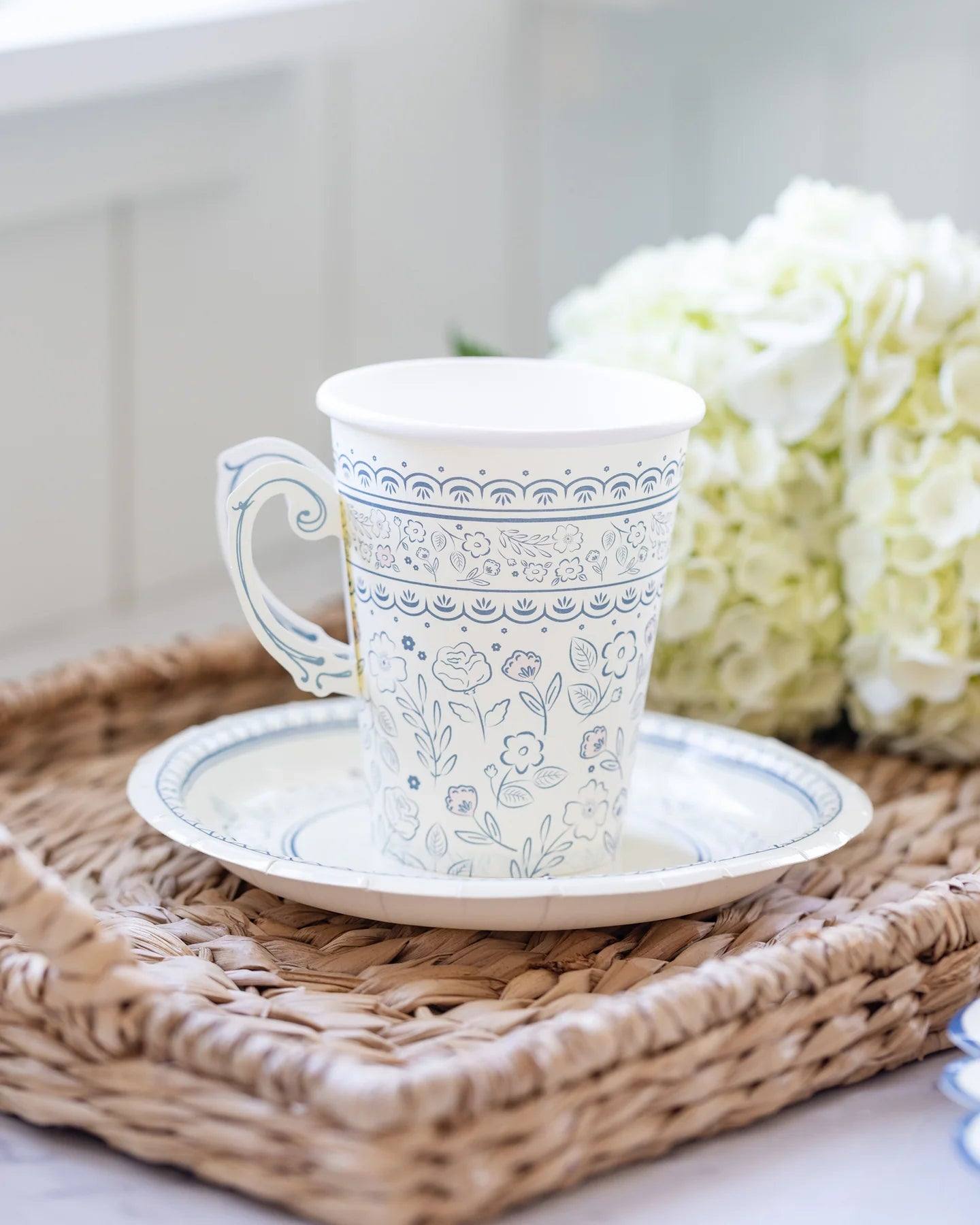 Pembroke Tea Cup Party Cups ( x8)