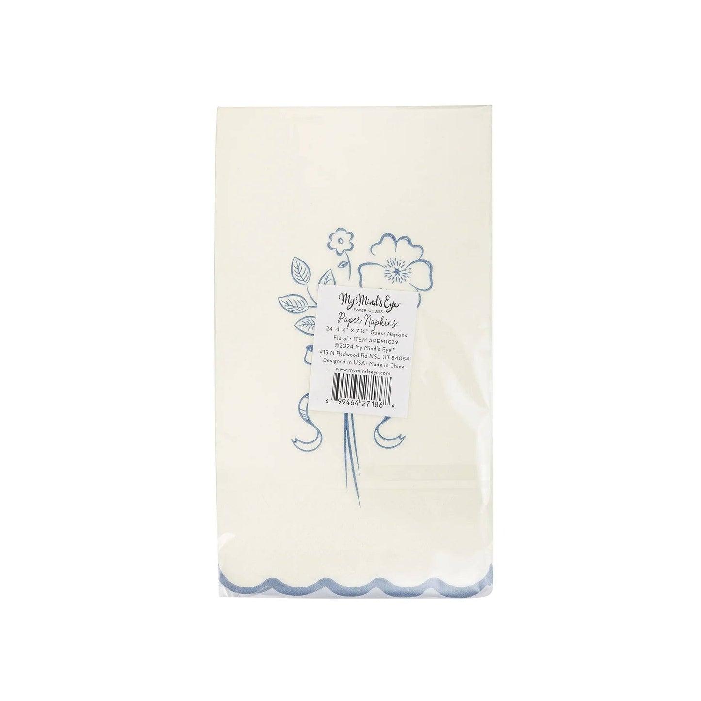 Pembroke Flower Dinner Napkin (x24)