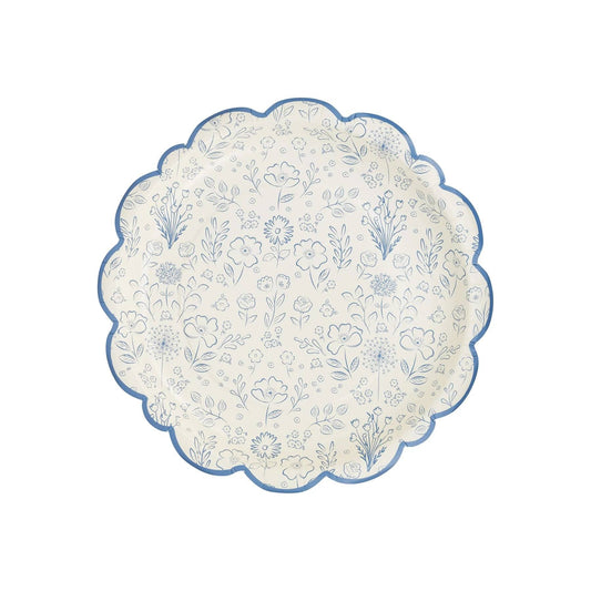 Pembroke Floral Paper Plate ( x8 )