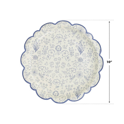 Pembroke Floral Paper Plate ( x8 )
