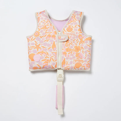Ocean Magic Pink Kids Swim Vest