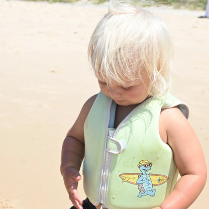 Shred Turtle Aqua Kids Swim Vest