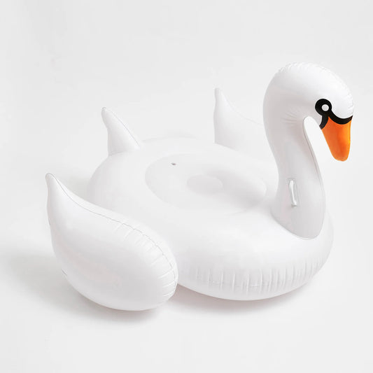 The Resort White Luxe Ride-On Swan