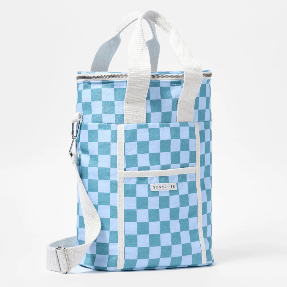 Canvas Drinks Bag Jardin Ocean