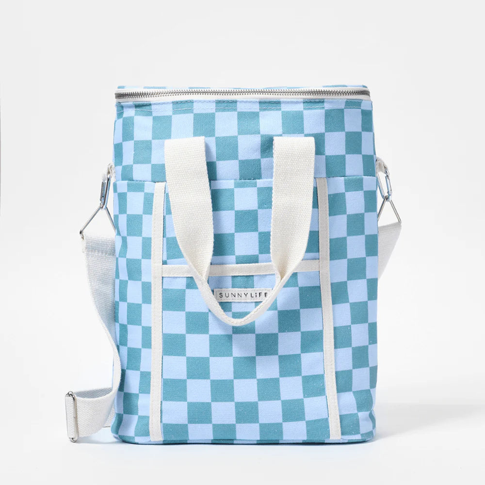 Canvas Drinks Bag Jardin Ocean