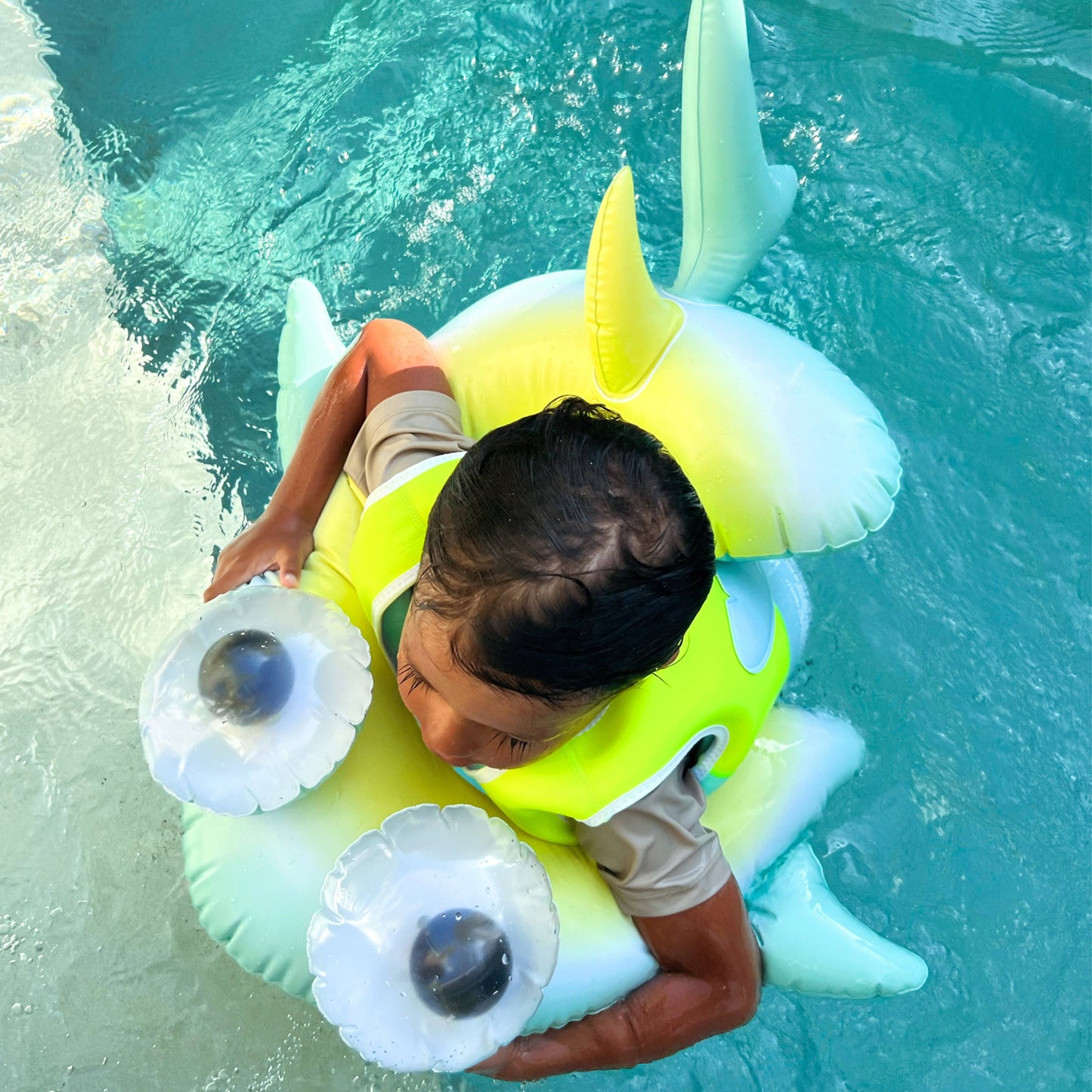 Shark Tribe Kids Tube Pool Ring