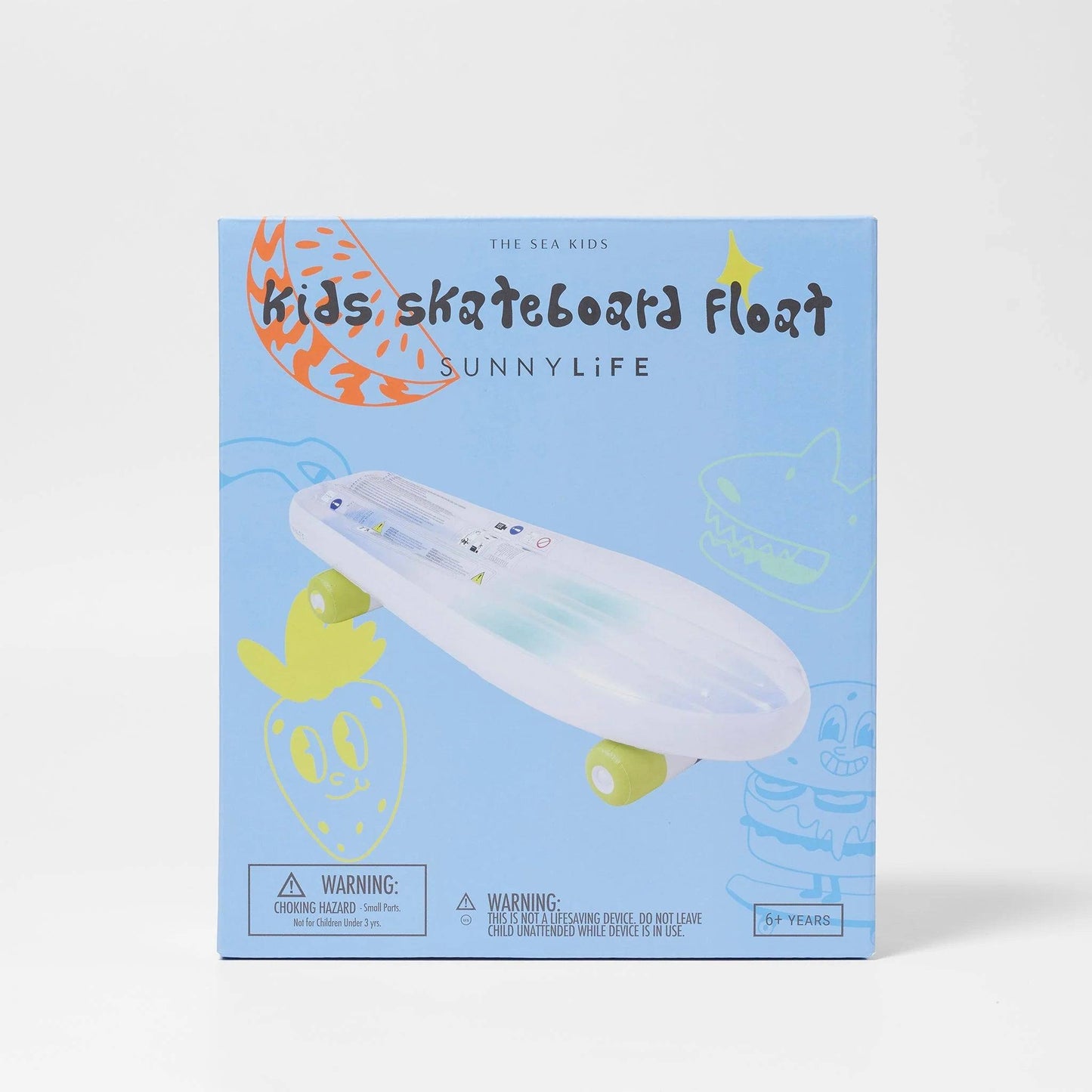 The Sea Kids Blue Kids Skateboard Float