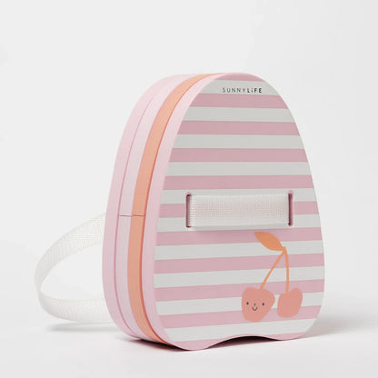 Cotton Candy Cherry Bubble Back Float