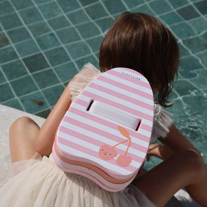 Cotton Candy Cherry Bubble Back Float