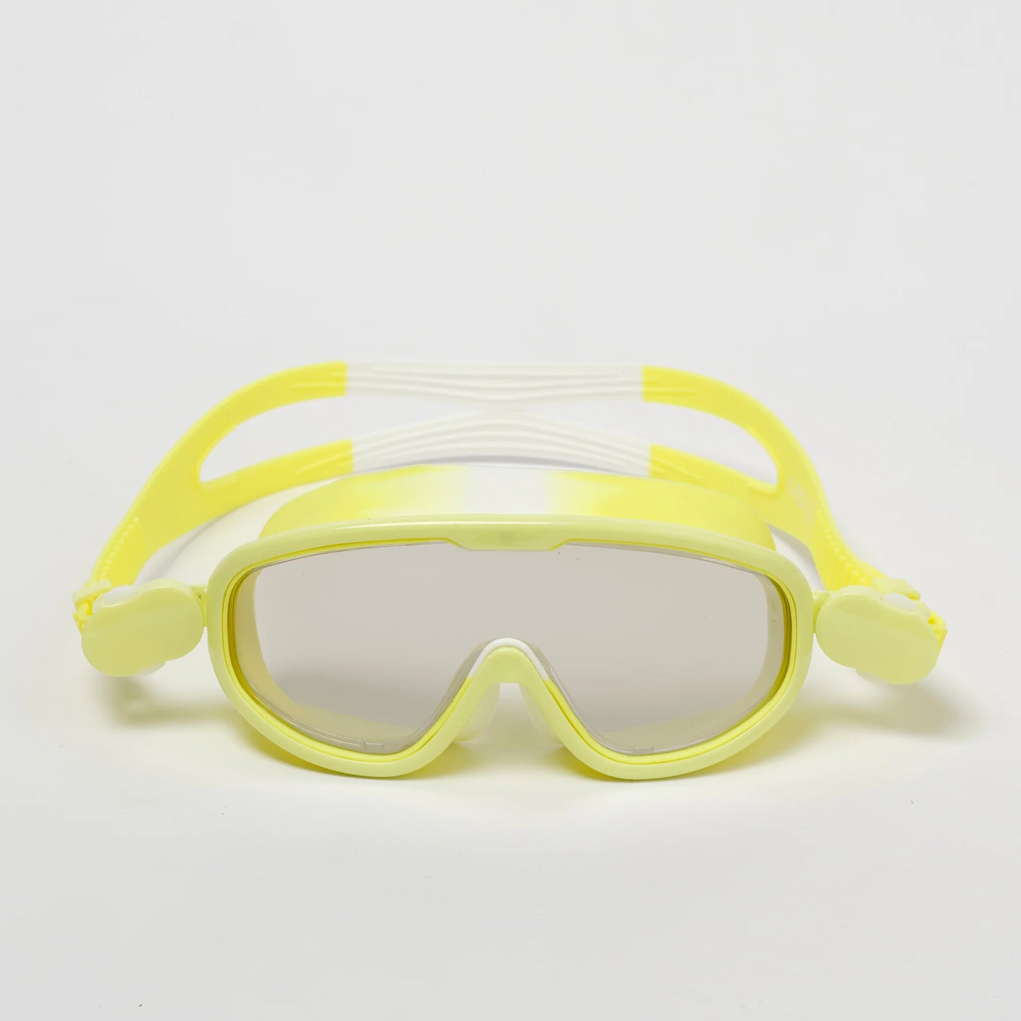 Salty the Shark Neon Yellow Kids Swim Mask