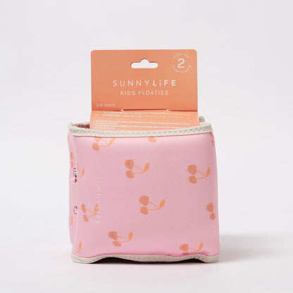 Cotton Candy Cherry Kids Neoprene Arm Bands