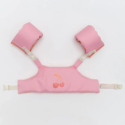 Cotton Candy Cherry Floatie Jacket 3-6