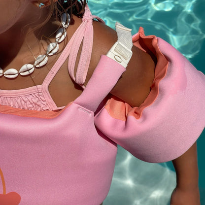 Cotton Candy Cherry Floatie Jacket 3-6