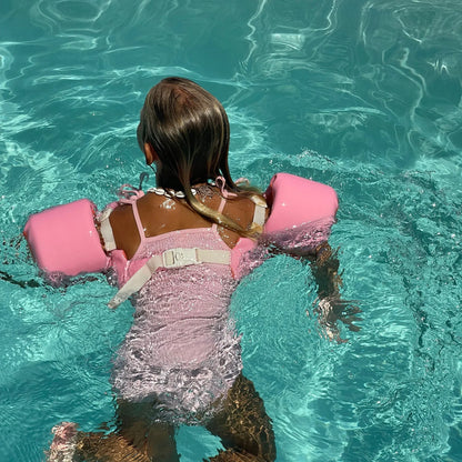 Cotton Candy Cherry Floatie Jacket 3-6