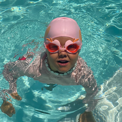 Cotton Candy Cherry Swimming Cap