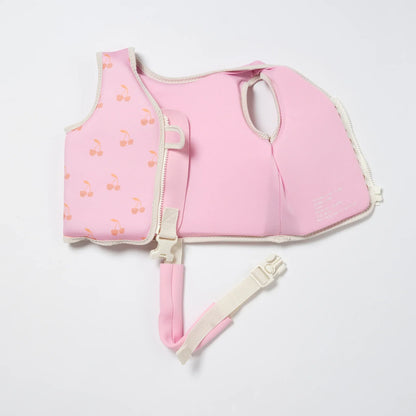 Cotton Candy Cherry Kids Swim Vest
