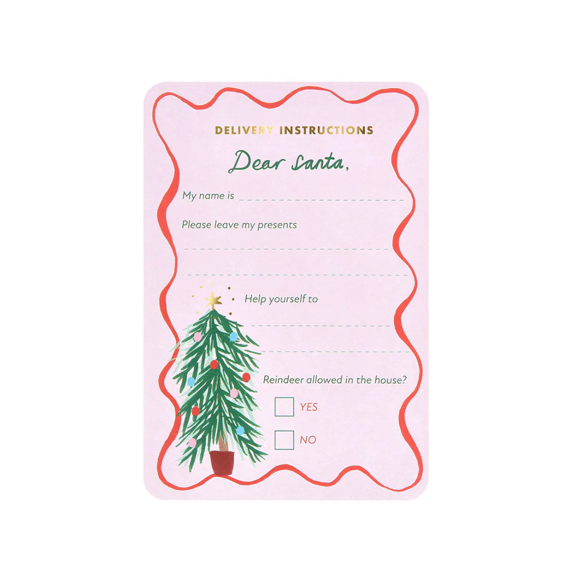 Letter to Santa Kit
