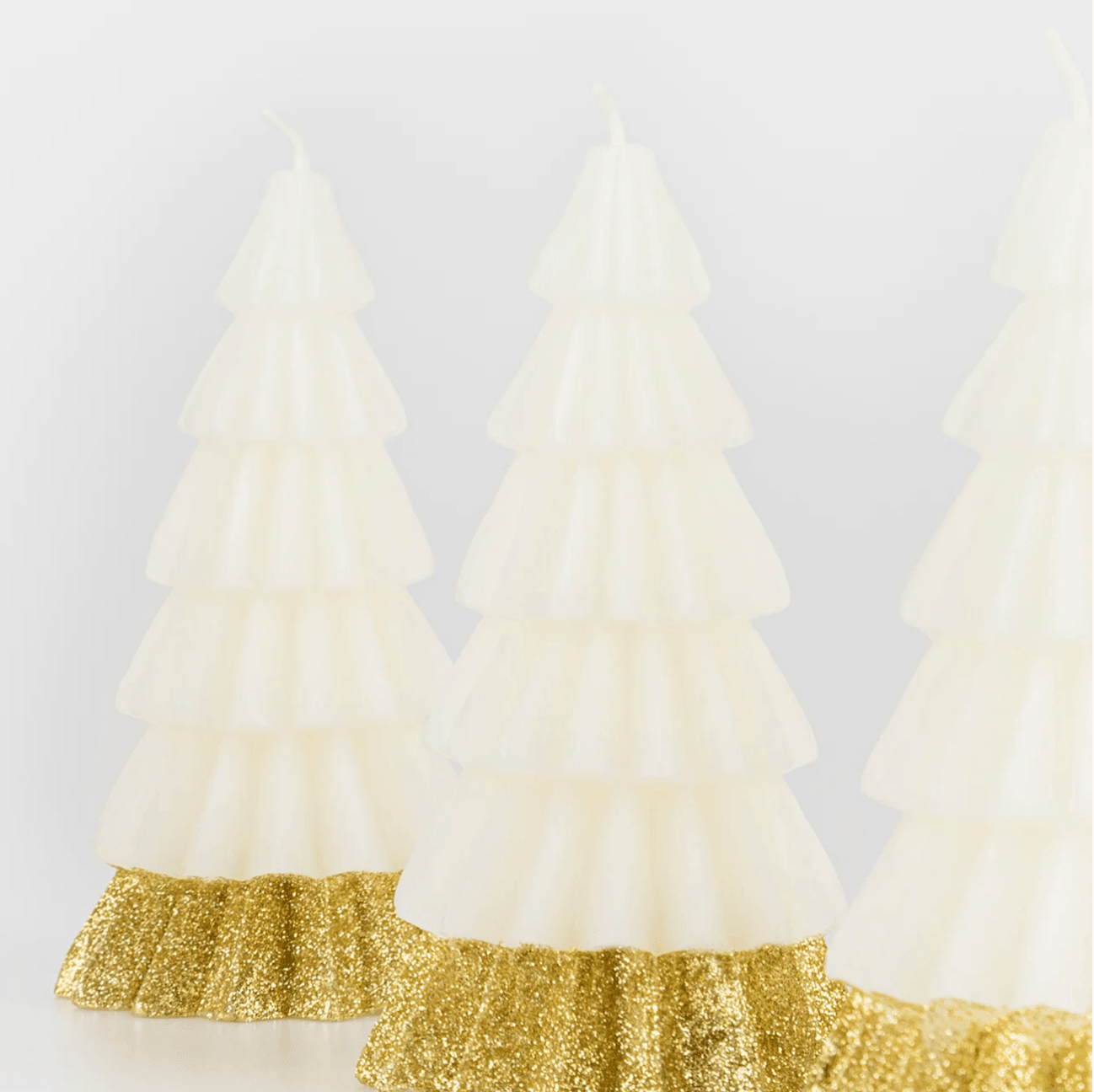 Ivory Tree Candles (x 3)