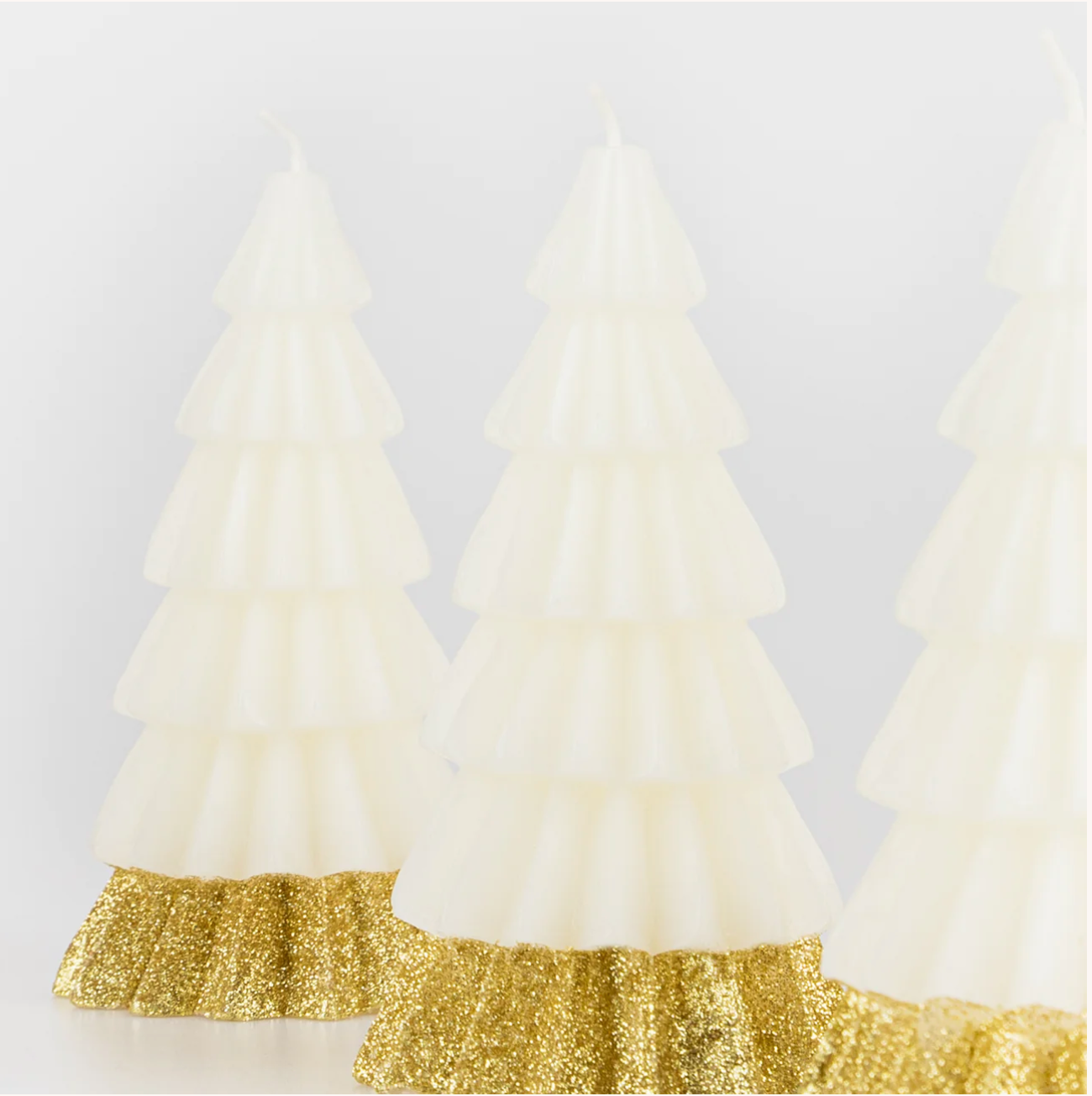 Ivory Tree Candles (x 3)