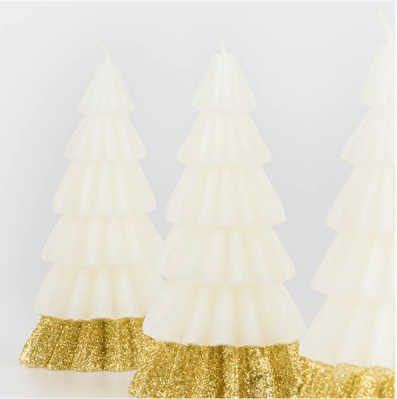 Ivory Tree Candles (x 3)