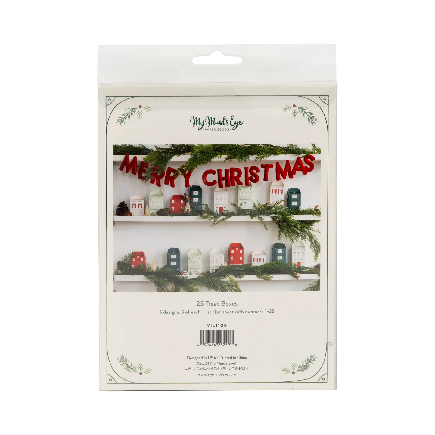 Christmas Village Treat Boxes