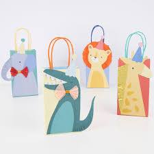 Meri Meri Animal Parade Party Bags (x 8) - partyalacarte.co.in