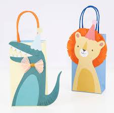 Meri Meri Animal Parade Party Bags (x 8) - partyalacarte.co.in